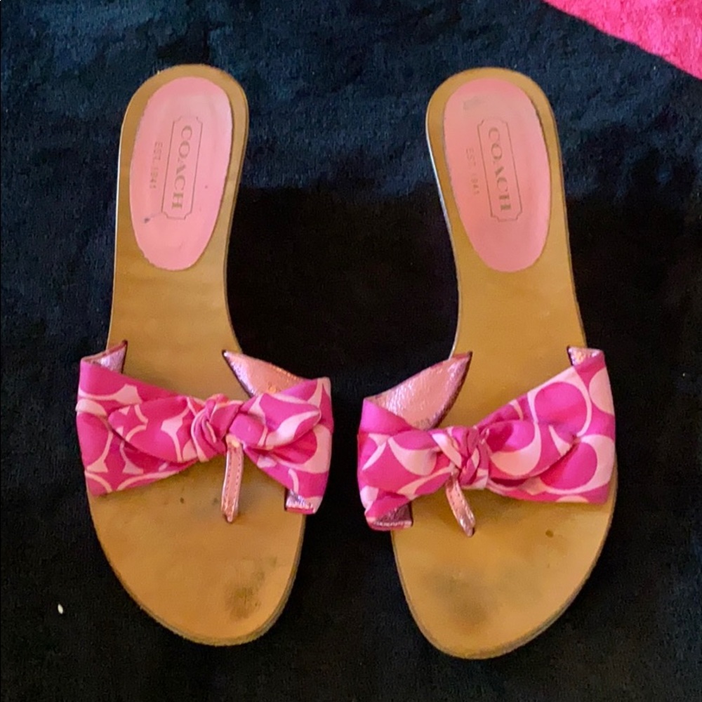 Coach sandals